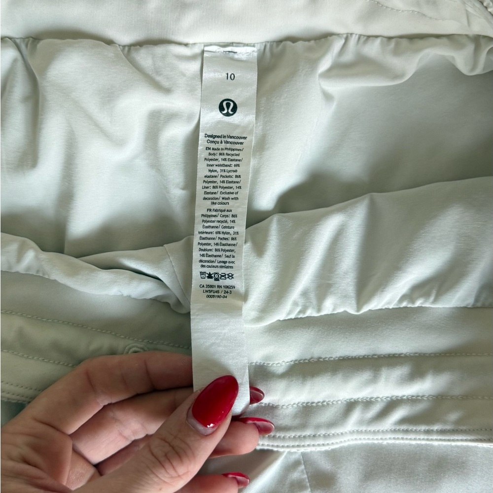 Lululemon White Wideleg Pants
